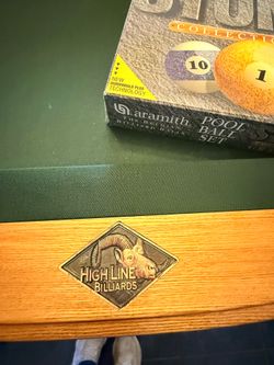 Highline Billiards Pool Table – Full Set Included – $2,200 OBO