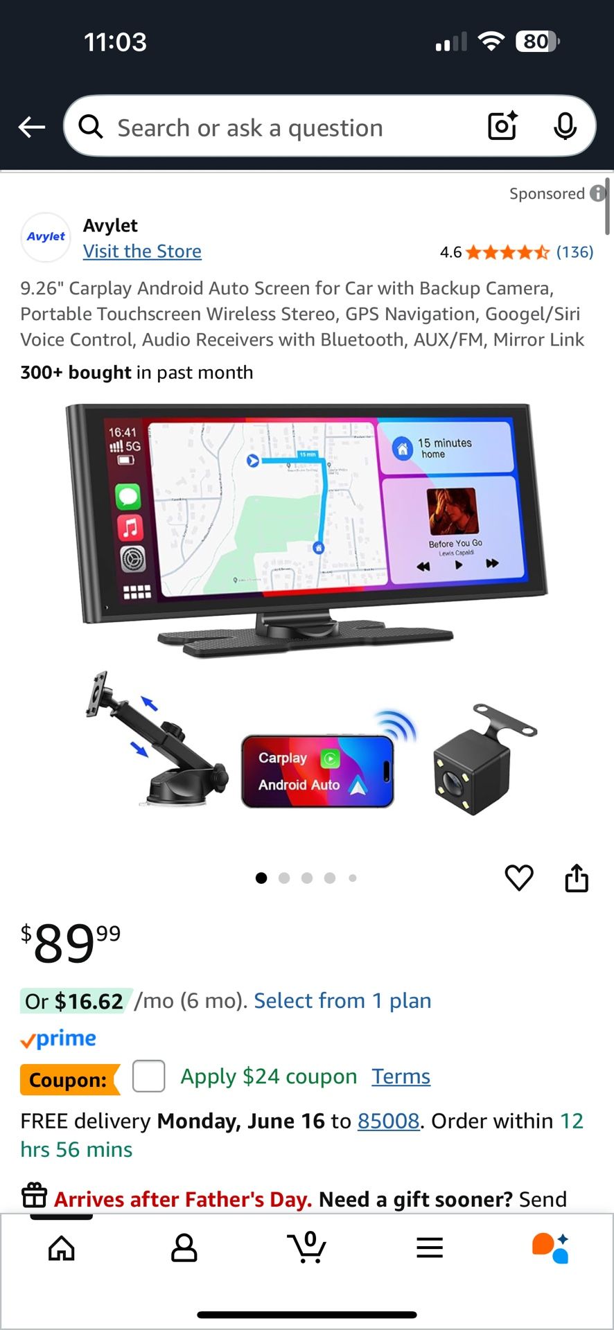 Car Stereo With Backup Camera