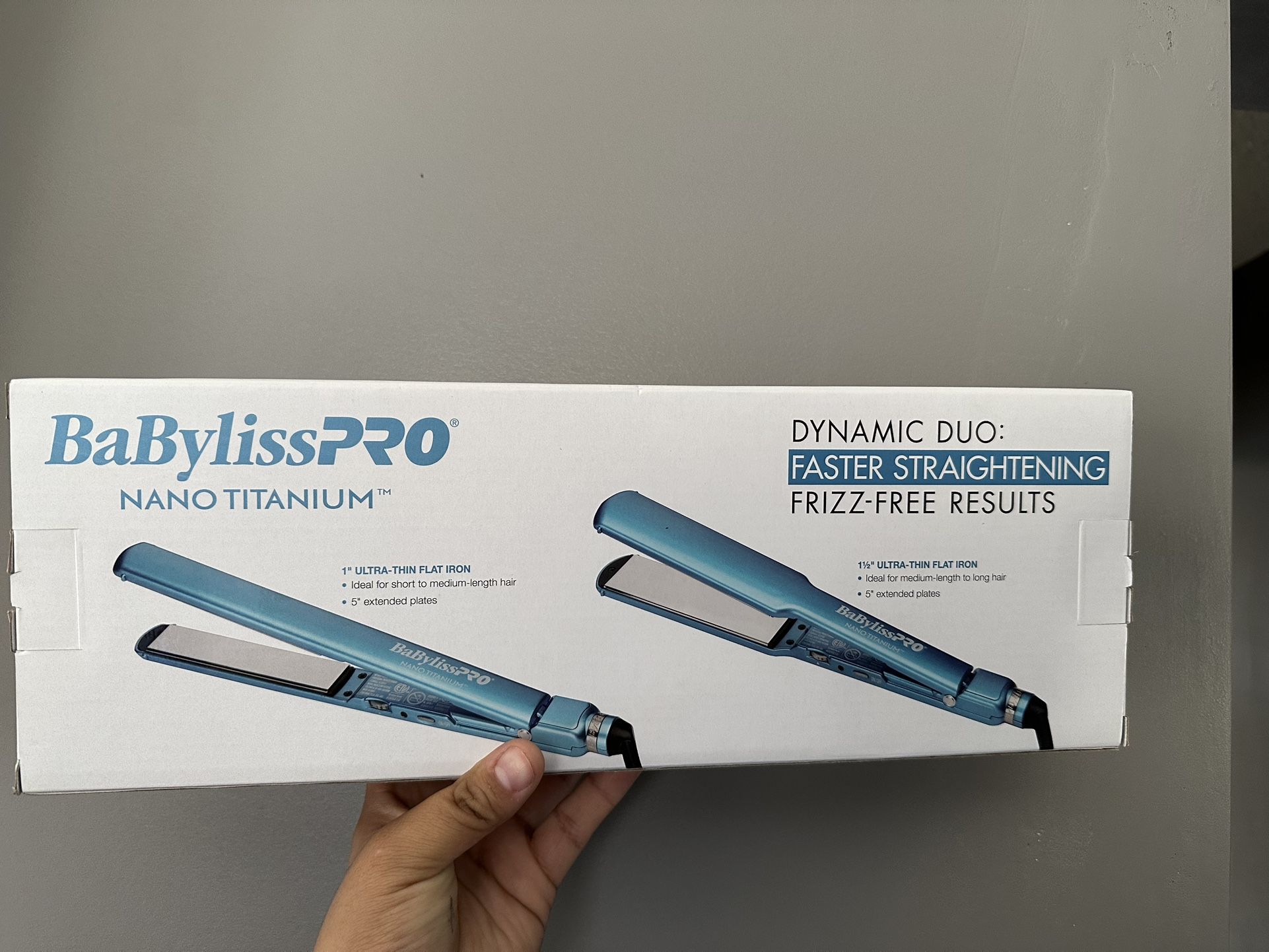 BabyLiss Pro straightener