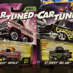 Series 1 Car Tuned Diecast, Full Set Of 8