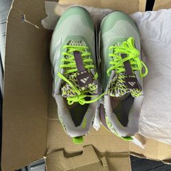 ADIDAS Dropset 3 GFX trainers Linen Green / Silver Met / Lucid Lemon US 11