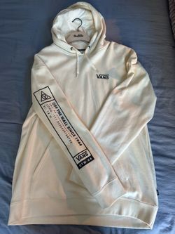 Vans 66 Supply II Pullover Hooded Sweatshirt in Antique White.