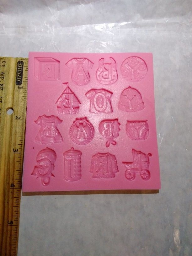 Baby Shower Silicon Mold $8