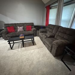 Barely Used Comfortable Sectional 