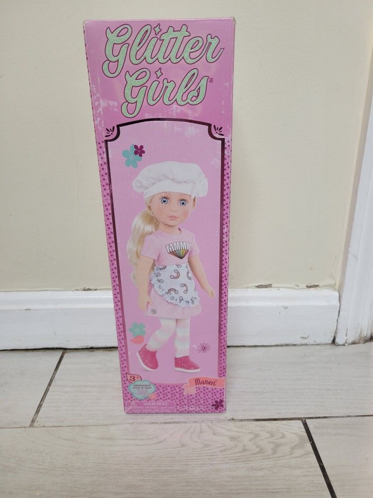 Several New Glitter Girl Dolls And Clothing