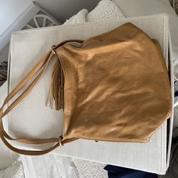 Hobo Leather Backpack/purse And Wallet
