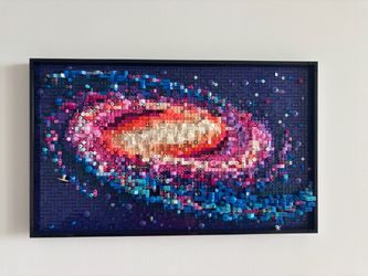 LEGO Art The Milky Way Galaxy Set - fully assembled