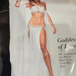 Sexy Greek Goddess Of Love Halloween Costume L