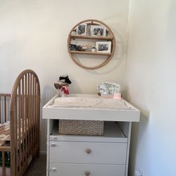 Baby White Changing Table 