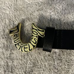 Gold True Religion Belt