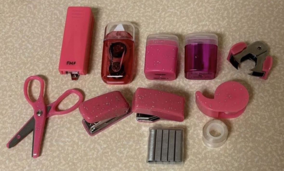 Mini Pink Supplies 