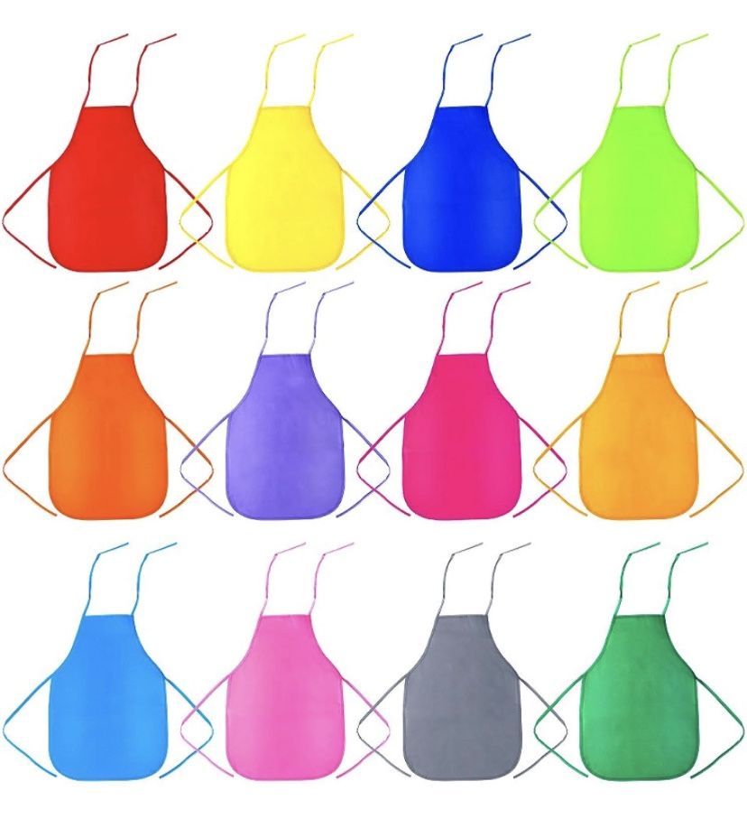 8 Pc Kids Apron Ages 7-13