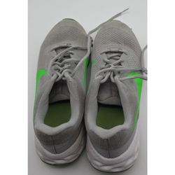 Nike Revolution 6 Gs Running Shoes Gray Green Boys Size