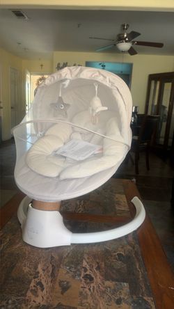 Baby Swing with Canopy and Toys
