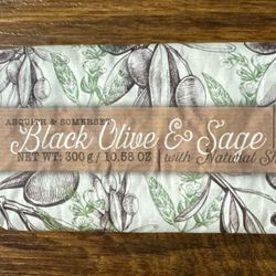 Soap Black Olive&sage New 300g/19.58 Oz