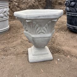 Cement Planter Medium Size Outdoor 