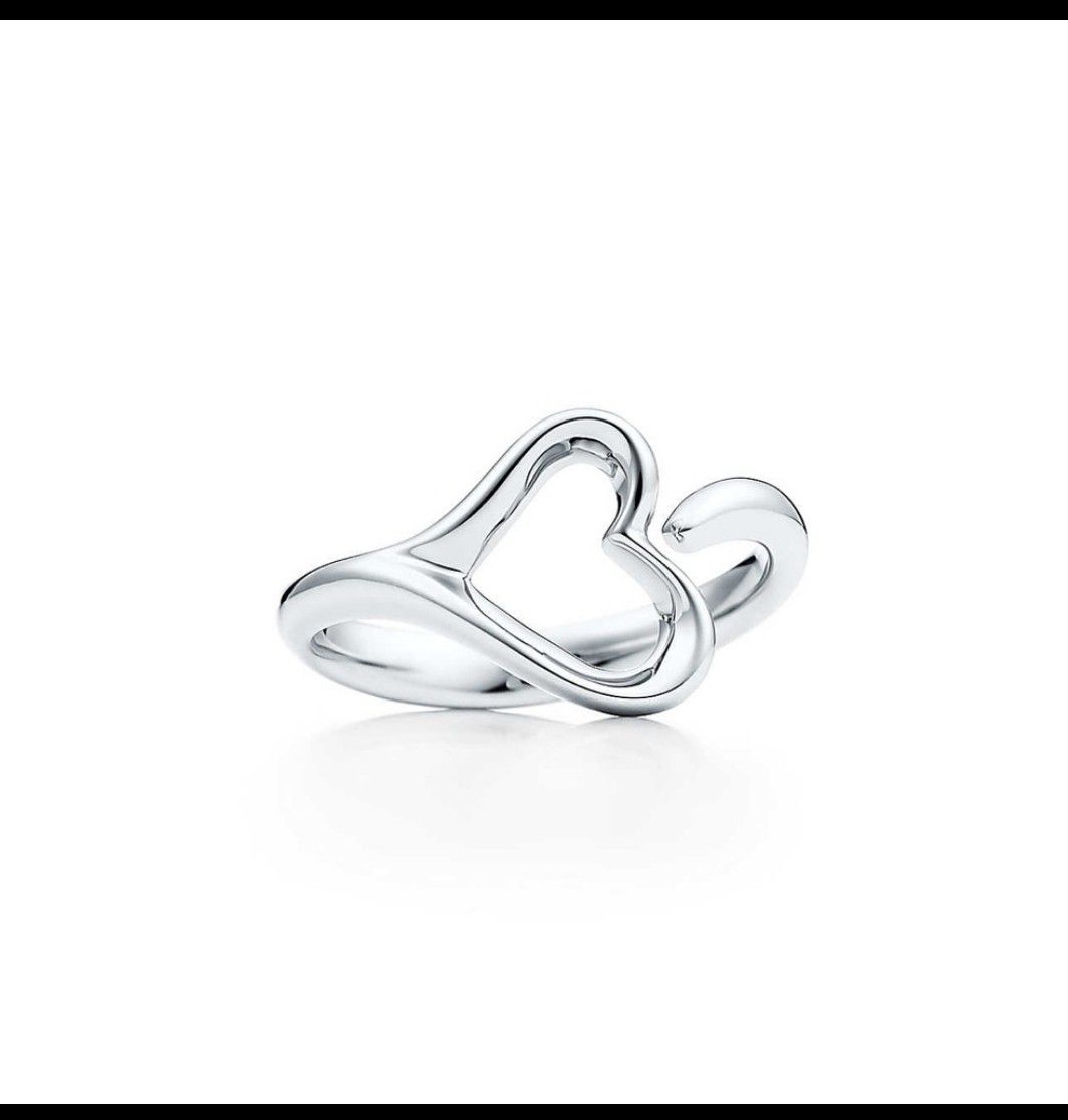 Tiffany & Co open heart ring