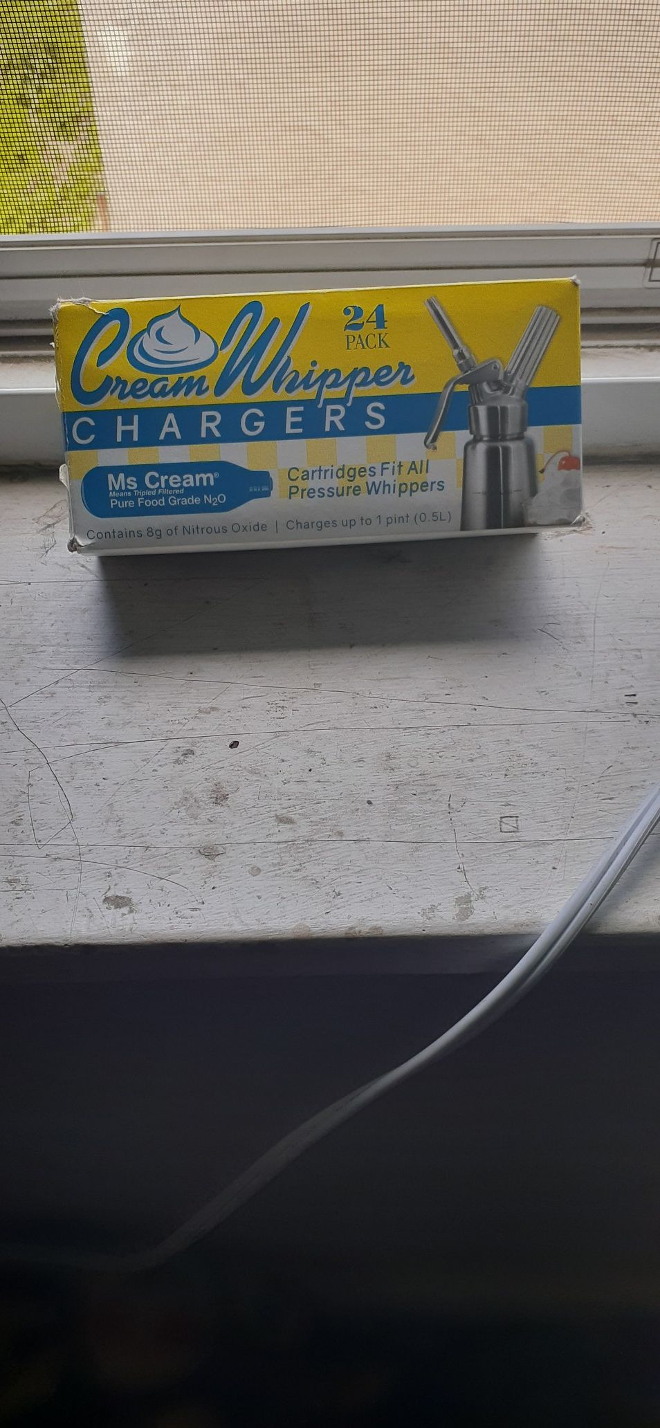 24pack of Ms.Cream N2O chargers