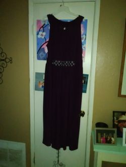 Formal dress purple
