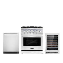 NEW OPEN BOX PACKAGE ITEMS  - RANGE DISHWASHER HOOD COOKTOP