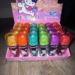 Hello Kitty Lip Gloss 💄✨🩷💚🩵💛💜❤️