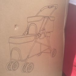 Dog Stroller Pet Stroller Carreola Para Mascotas 