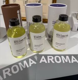 Aromasoul A900S Waterless Scent Diffuser Starter Kit 1500 Sq Ft Coverage 3x120ML