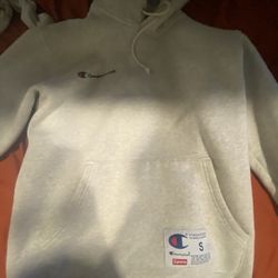 supreme/champion hoodie