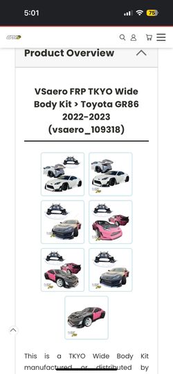 VSaero Widebody Kit