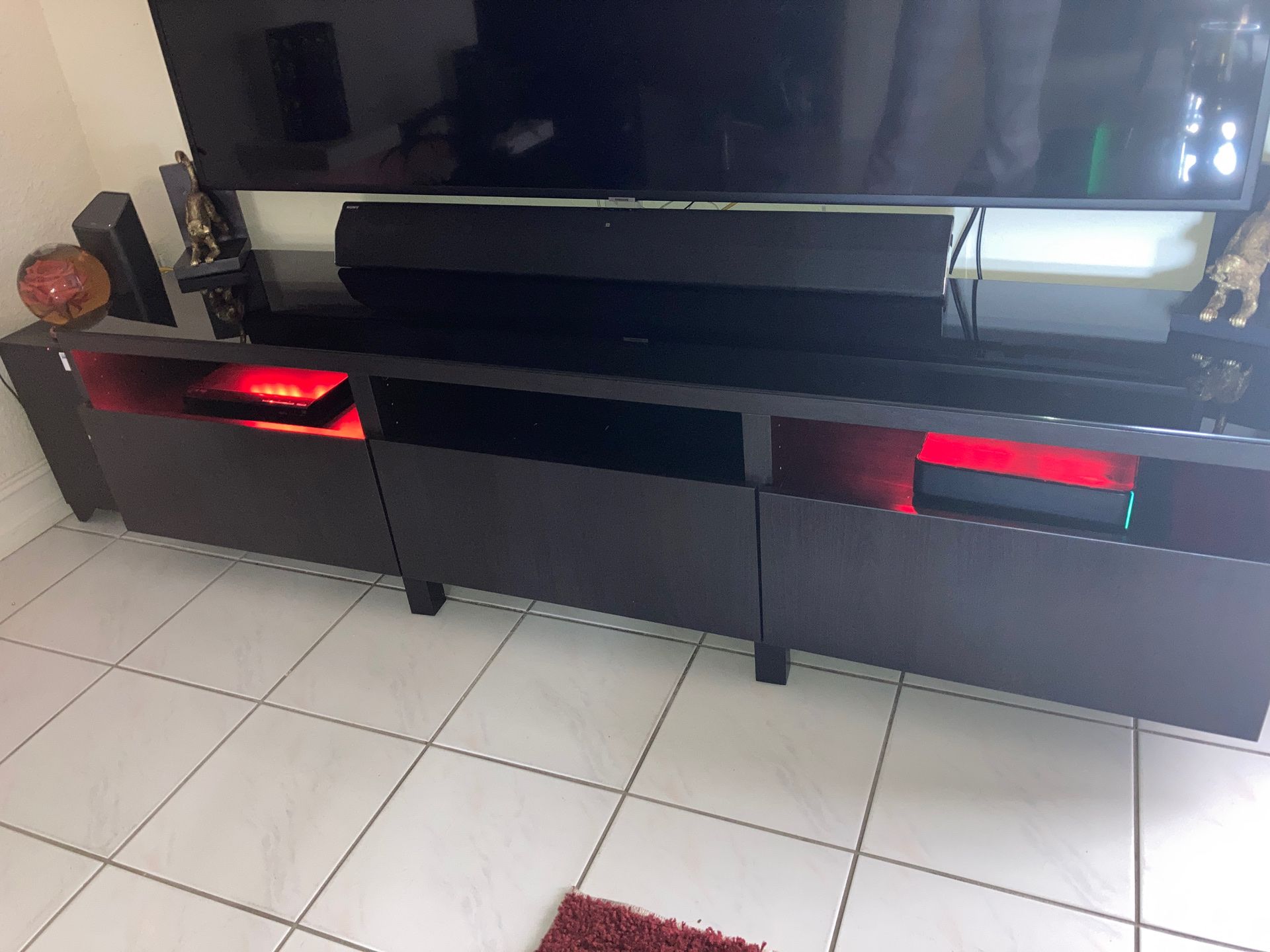 Black Tv Stand Good Condition