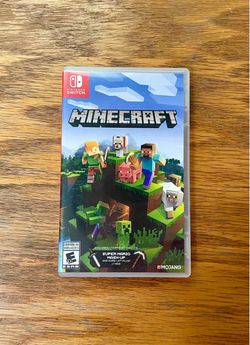 Minecraft COMPLETE for Nintendo Switch video game console system or Lite OLED 2 mine craft