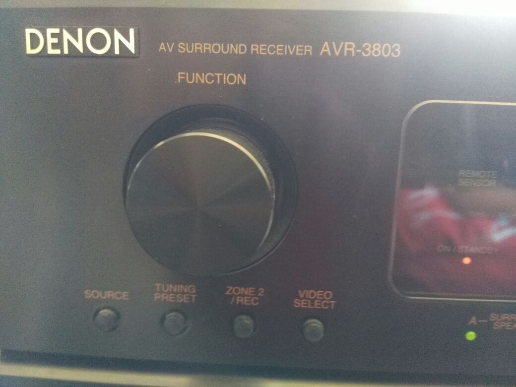 Denon AVR-3803 AV Surround Receiver Amplifier System 7.1 Made in Japan