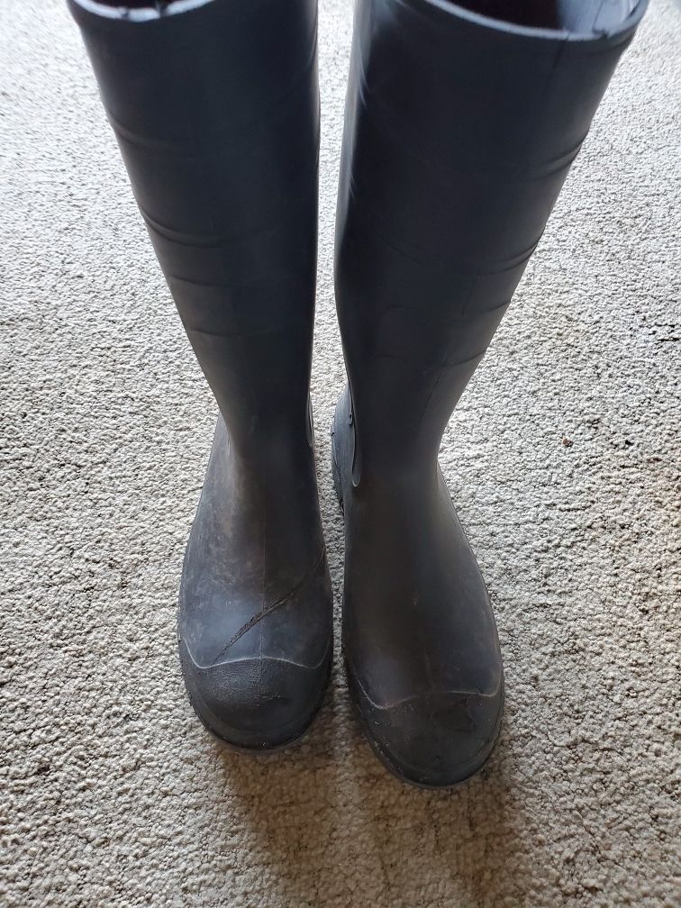Size 13 steel toe waterproof boots