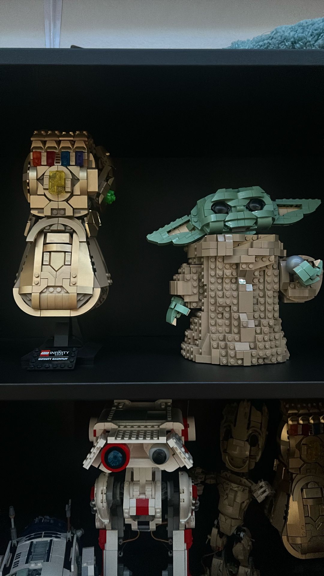 Lego Set Grogu & Infinity Gauntlet