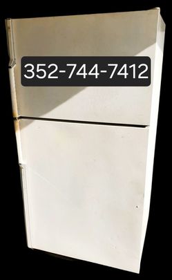 GE Fridge - Off White - Tested - Warranty