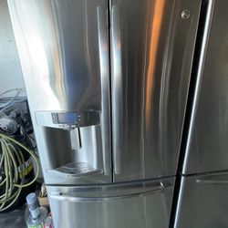 GE Refrigerator Stainless Steel French Door 