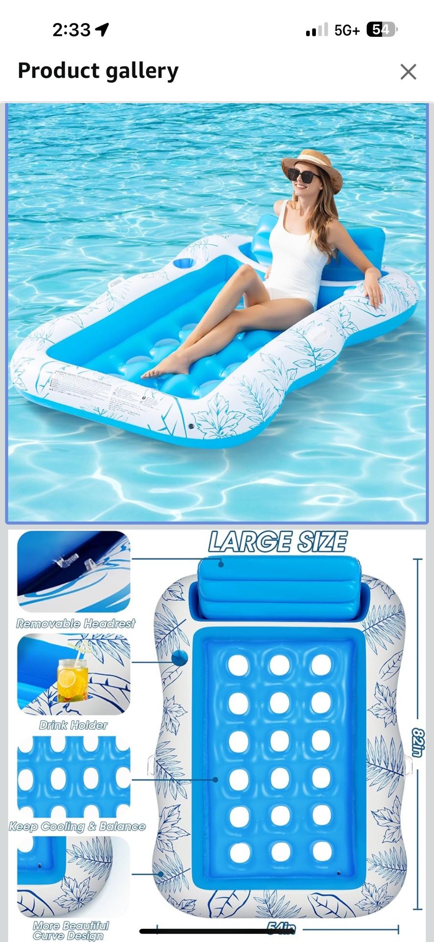 Lounge Float For Pool 
