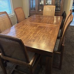 Drexel Dining Wicker Chairs 