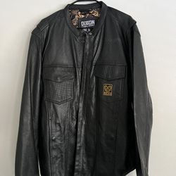 Dixxon leather Jacket XL  Never Worn 