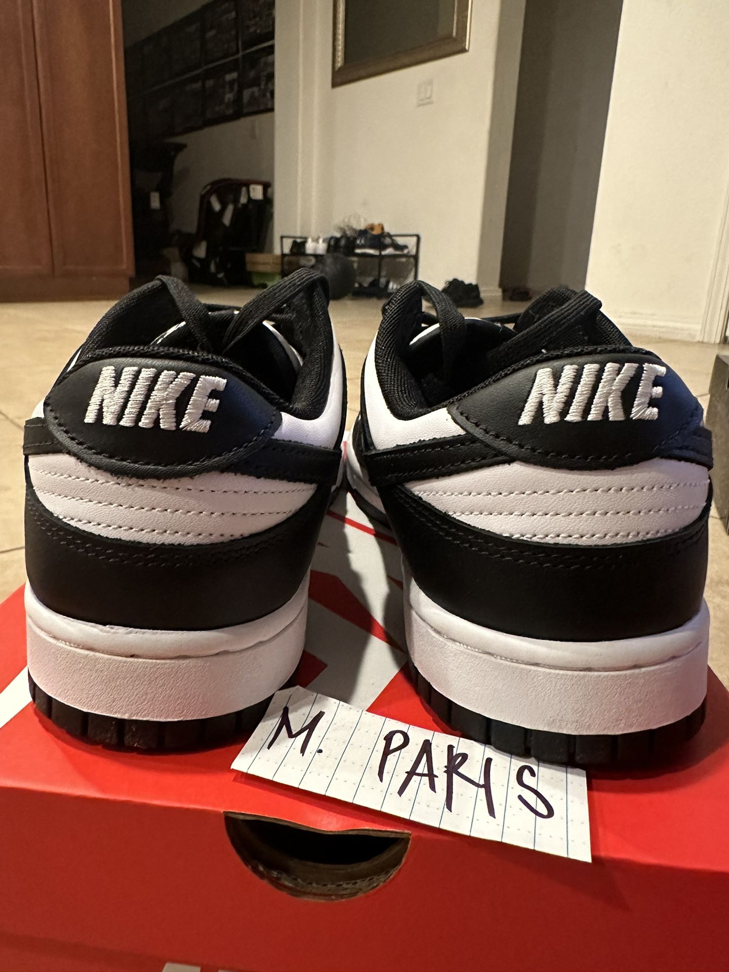 Nike Dunk Panda Low Sz 10.5