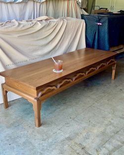 MCM Vintage Oak Coffee Table