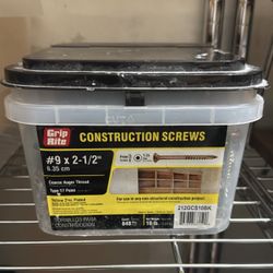 Construction Screws 10lb Box - New