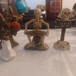 Small Halloween table top figures.
