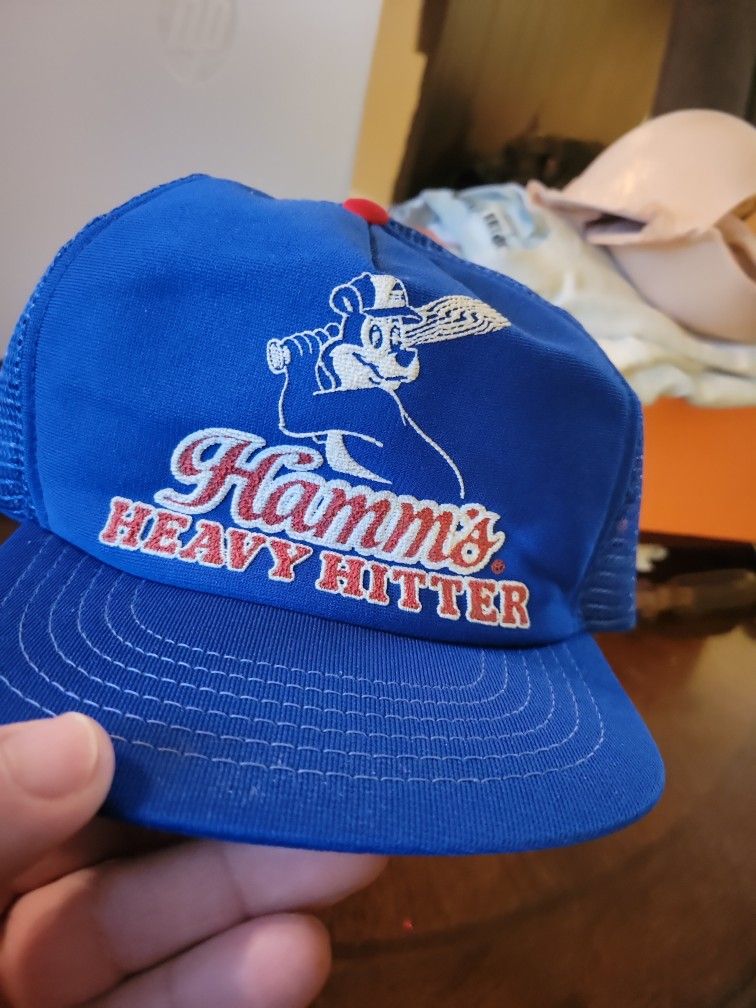 Vintage Hamms Heavy Hitter Trucker Cap
