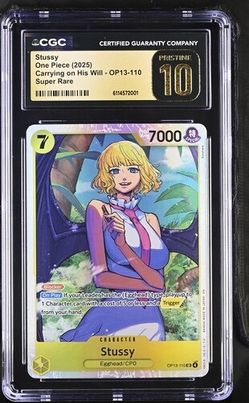 One Piece Stussy CGC Pristine 10