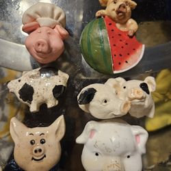Pig Refrigerator Magnets