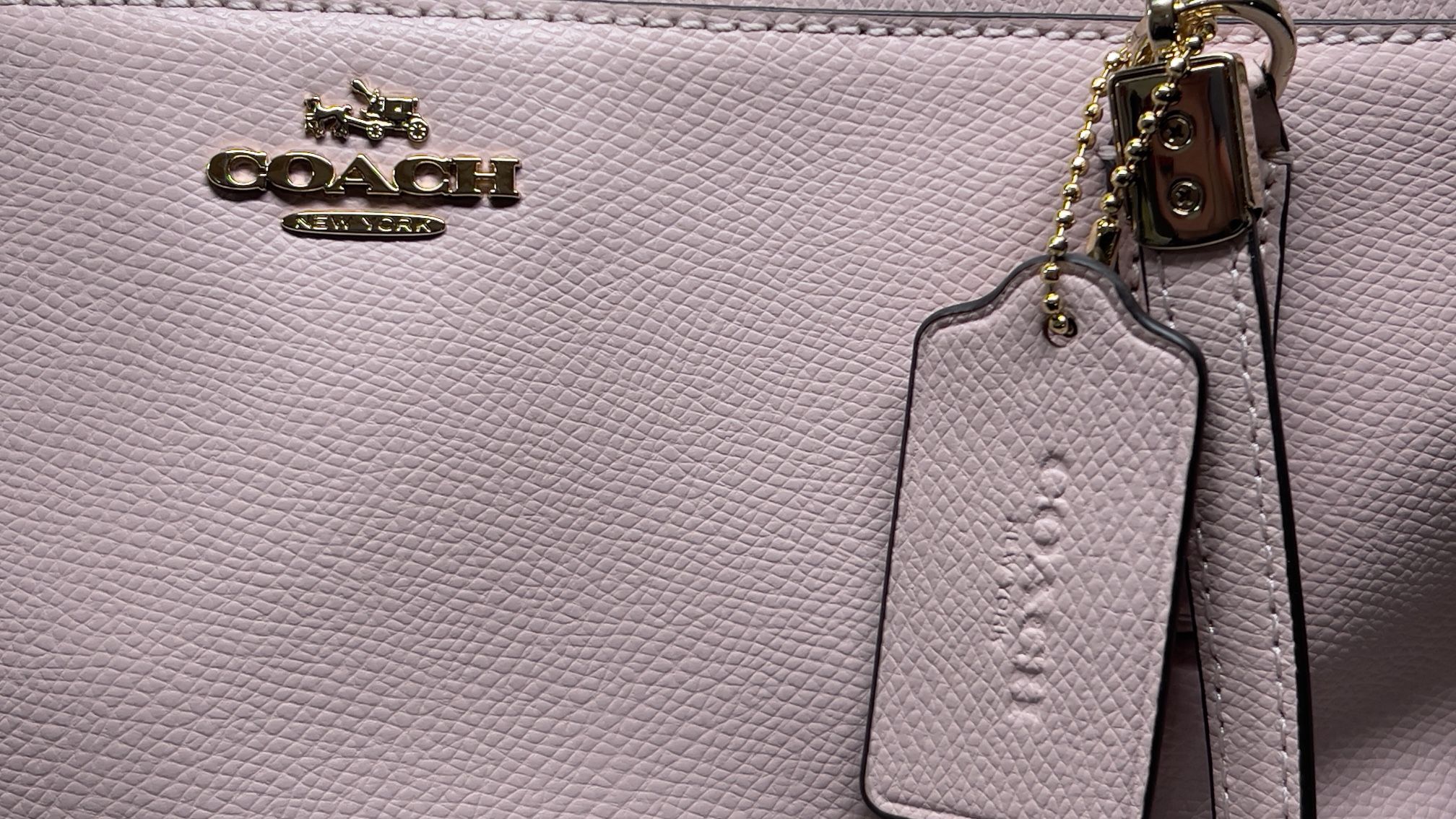 Coach Pink large surrey carry all 