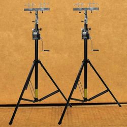 Heavy Duty Steel Truss Set 14 Ft. Height Lighting Trusst Crank Stands Universal T-Adapter ProX XT-LS132 🚨 No Credit Needed 🚨 Payment Options Availab