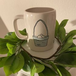 Rae Dunn PEEP PEEP Double Sided With Basket