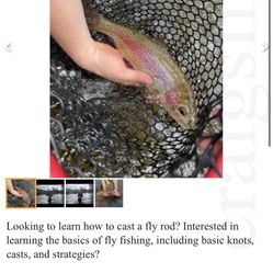 Fly Fishing casting lessons